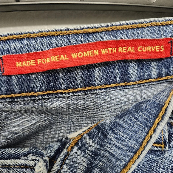 NYDJ women's tommy tuck jeans size 18W blue (FLAW) - Picture 6 of 11